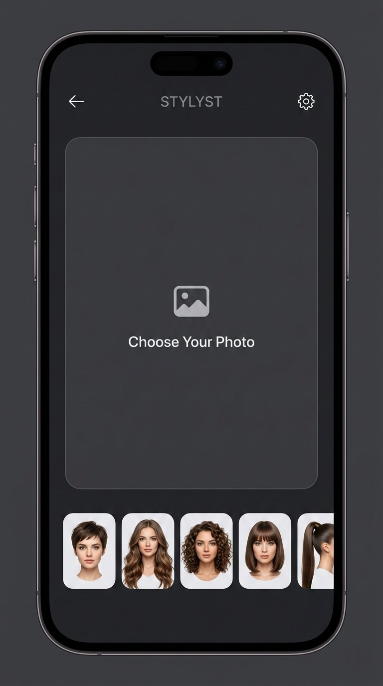 Female upload screen